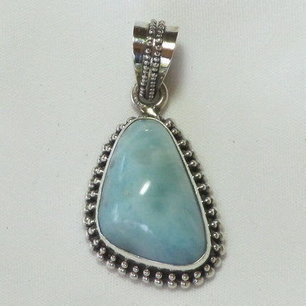 Larimar Sterling Silver Pendant