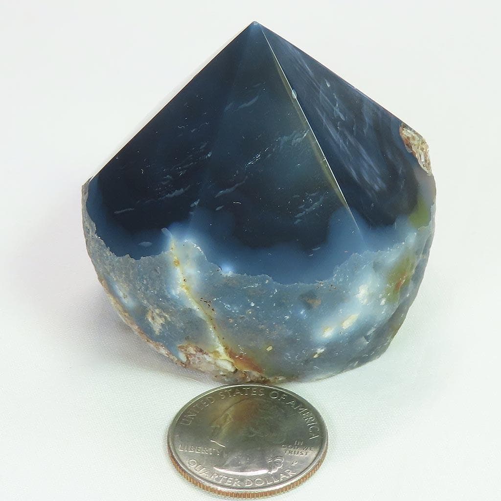 Top Polished Agate Generator Point from Brazil