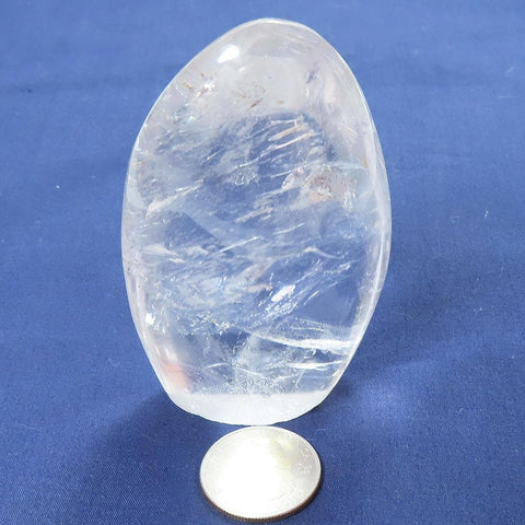 Polished Quartz Crystal Free Form from Madagascar