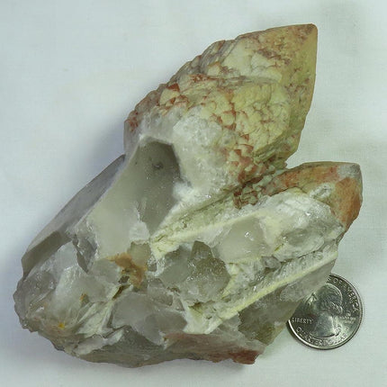 Sceptre Quartz Crystal Cluster from Brazil