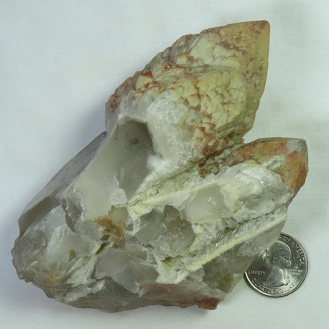 Sceptre Quartz Crystal Cluster from Brazil