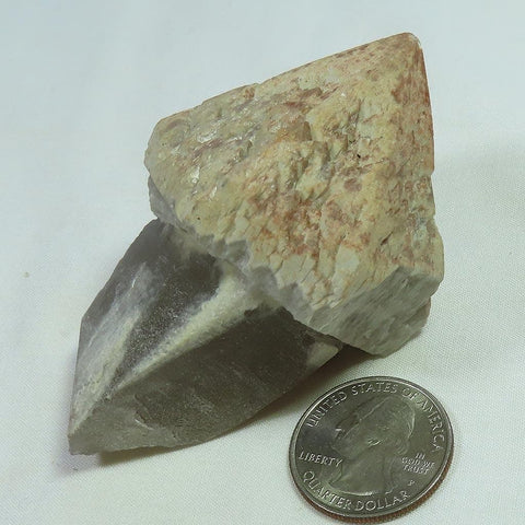 Sceptre Quartz Crystal Point from Brazil
