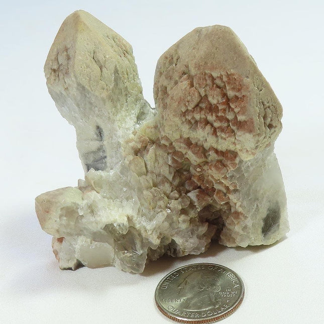 Sceptre Quartz Crystal Cluster from Brazil