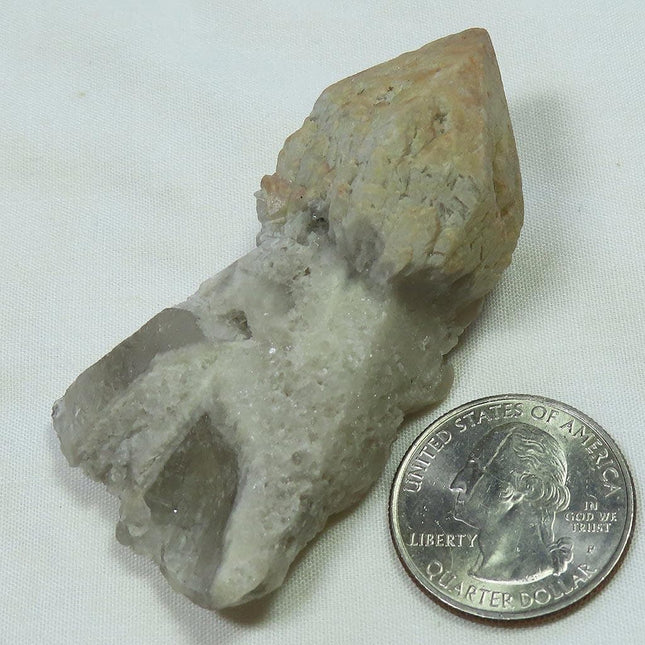 Sceptre Quartz Crystal Point from Brazil