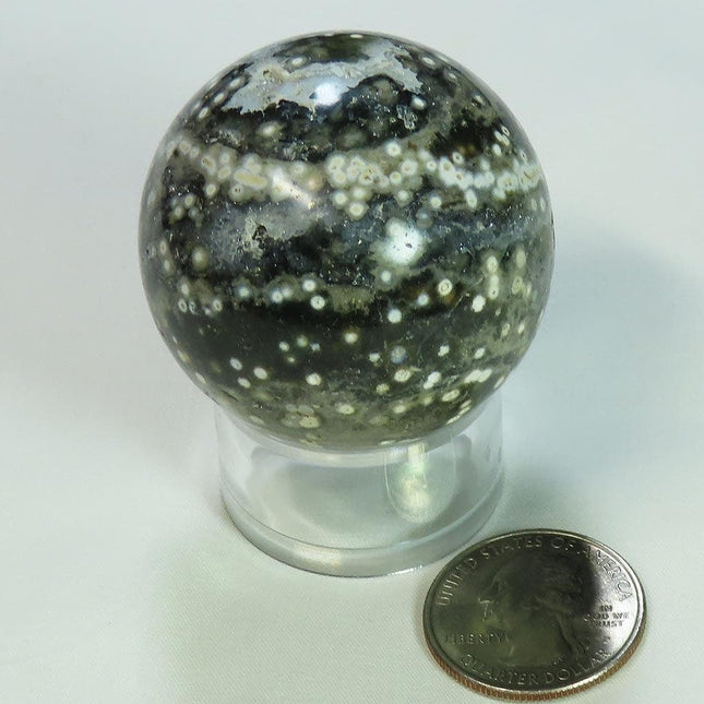 Polished Ocean Jasper Sphere Ball from Madagascar