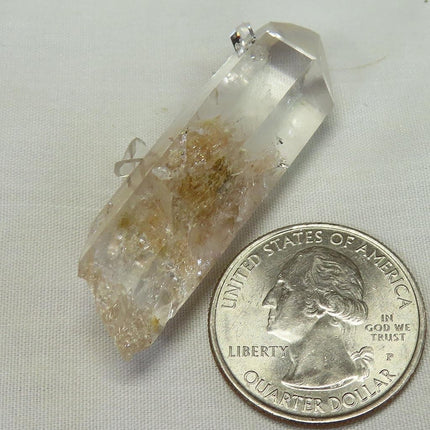 Arkansas Sand Phantom Quartz Crystal Point