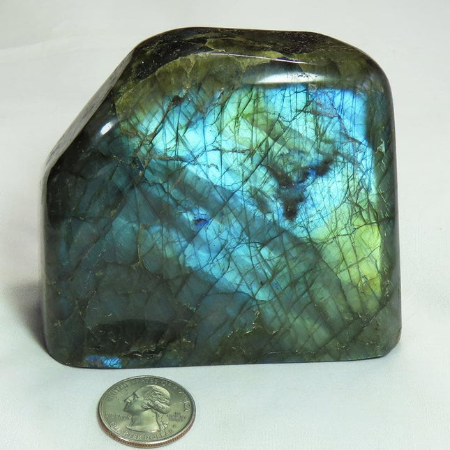 All Over Polished Labradorite Free Form from Madagascar
