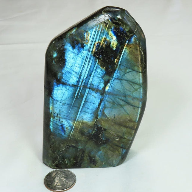 All Over Polished Labradorite Free Form from Madagascar