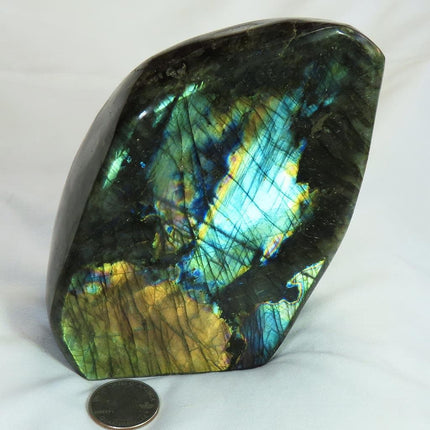 All Over Polished Labradorite Free Form from Madagascar