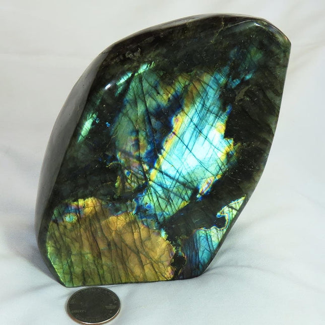 All Over Polished Labradorite Free Form from Madagascar