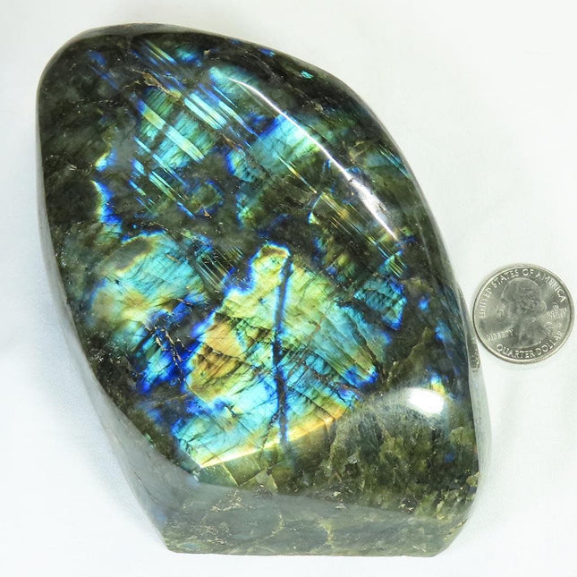 All Over Polished Labradorite Free Form from Madagascar