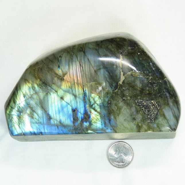 All Over Polished Labradorite Free Form from Madagascar