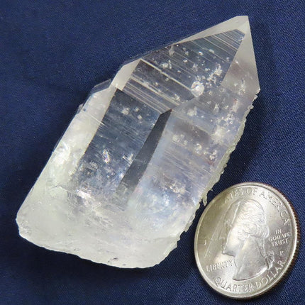 Arkansas Quartz Crystal Point with Time-Link Activation