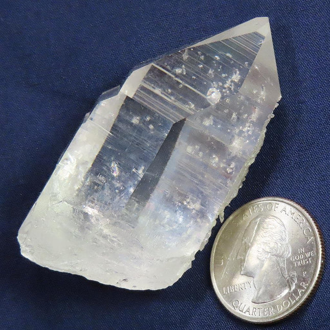 Arkansas Quartz Crystal Point with Time-Link Activation