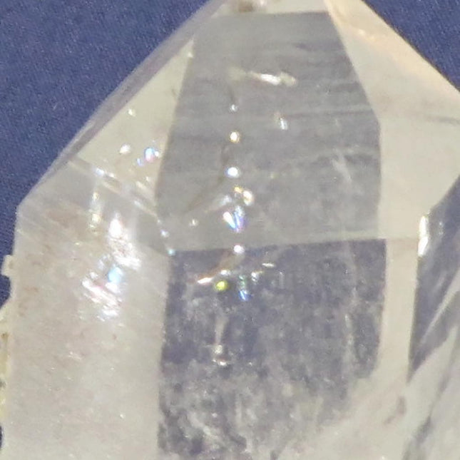 Arkansas Quartz Crystal Point with Rainbow
