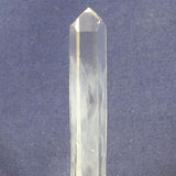 Singing Lemurian Quartz Crystal Point with Blue Mist from Colombia