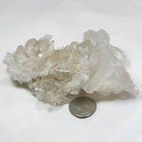 Arkansas Sand Phantom Quartz Crystal Burr Cluster with DT Points