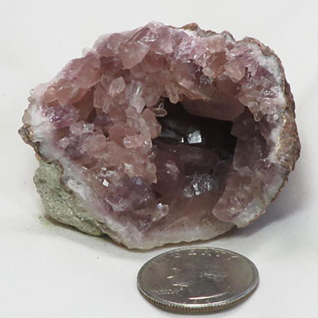 Pink Amethyst Geode from Patagonia, Argentina