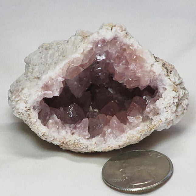 Pink Amethyst Geode from Patagonia, Argentina