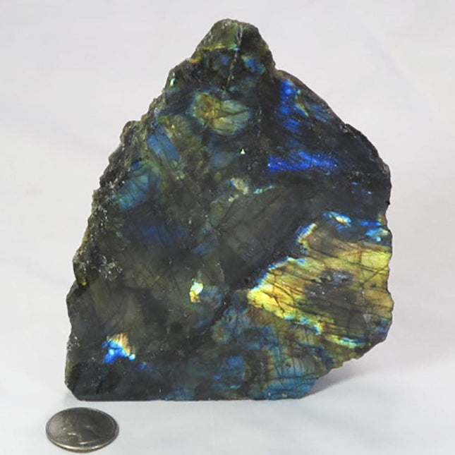1 side Polished Slab of Labradorite from Madagascar