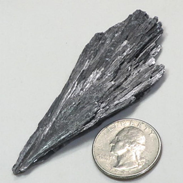 Black Kyanite Fan from Brazil