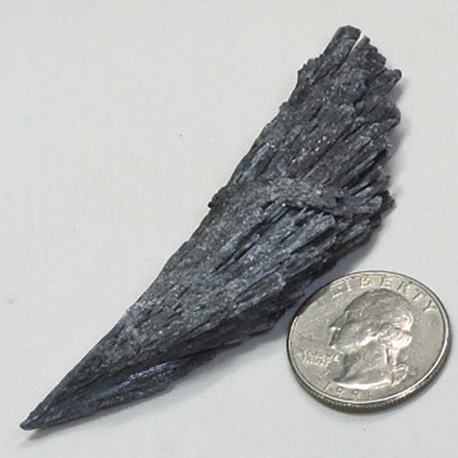 Black Kyanite Fan from Brazil