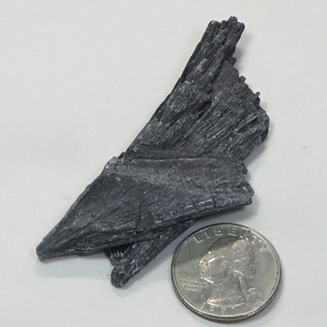 Black Kyanite Fan from Brazil