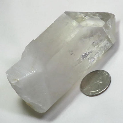Arkansas Smoky Quartz Crystal Point w/ Time-Link Activations & Rainbow