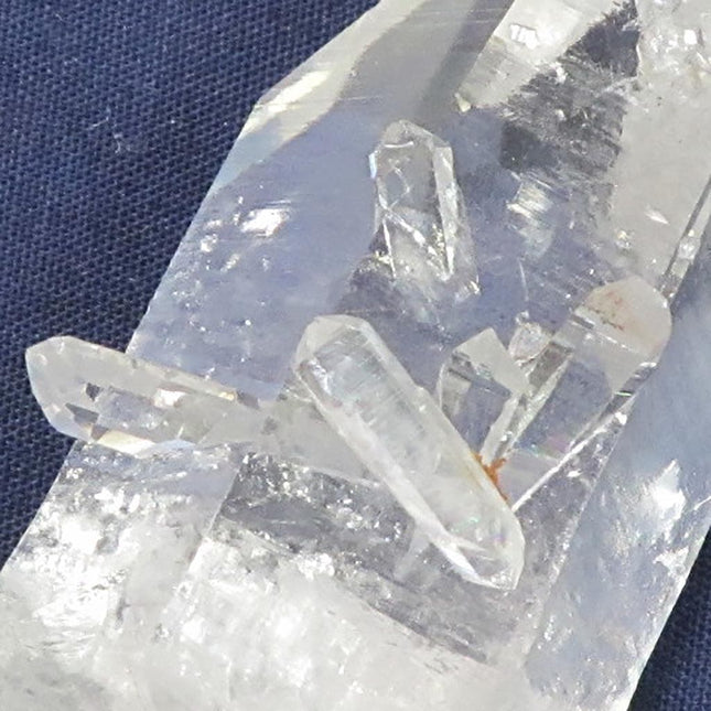 Arkansas Quartz Crystal Point with Time-Link Activation & Penetrators