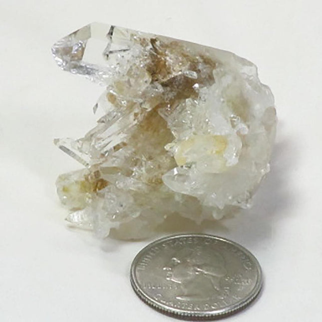 Arkansas Sand Phantom Quartz Crystal Cluster
