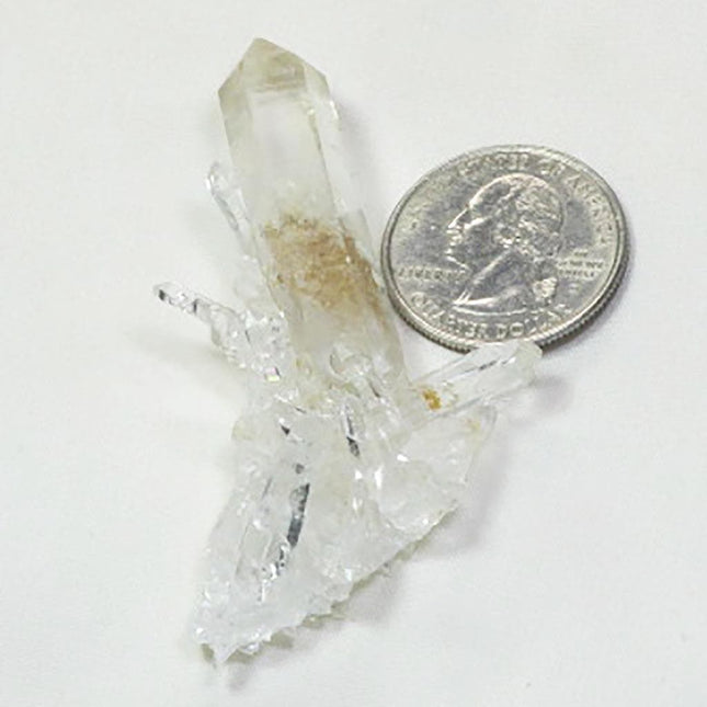 Arkansas Sand Phantom Quartz Crystal Cluster