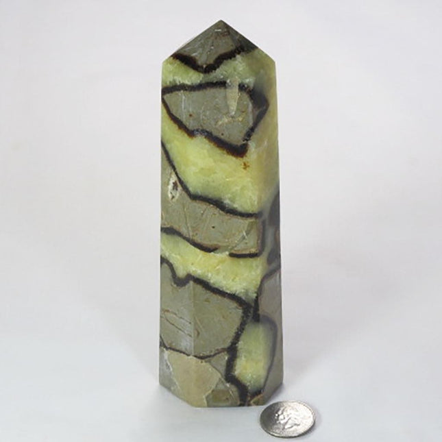 Polished Septarian Nodule Generator Point from Madagascar