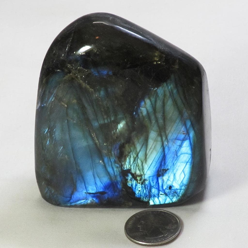 All Over Polished Labradorite Free Form from Madagascar