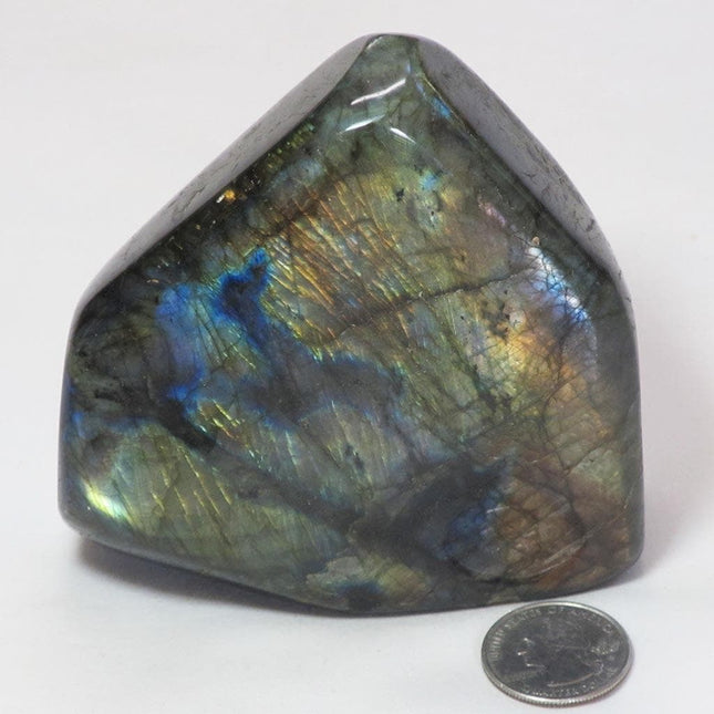 All Over Polished Labradorite Free Form from Madagascar