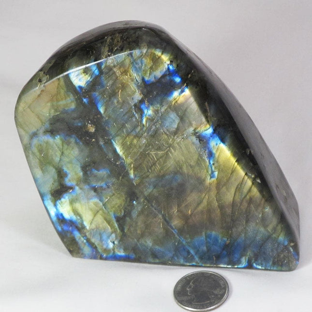 All Over Polished Labradorite Free Form from Madagascar