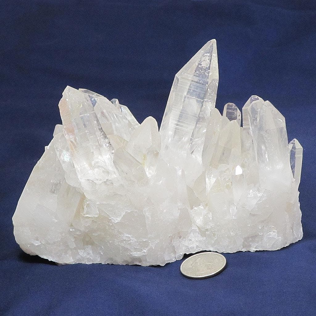 Larger Arkansas Quartz Crystal Cluster