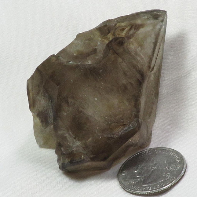 Smoky Quartz Elestial Sceptre Head from Brazil
