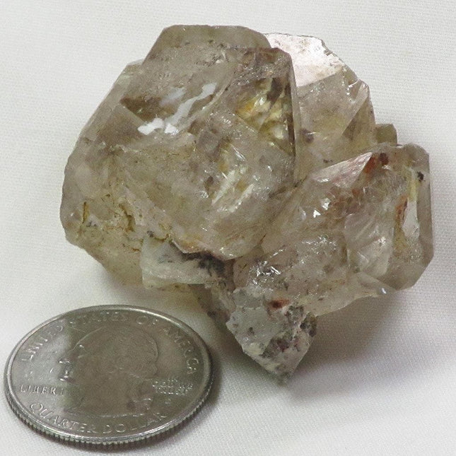 Smoky Quartz Elestial Sceptre Head from Brazil