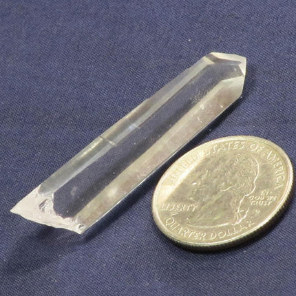 Singing Lemurian Quartz Crystal Point from Colombia