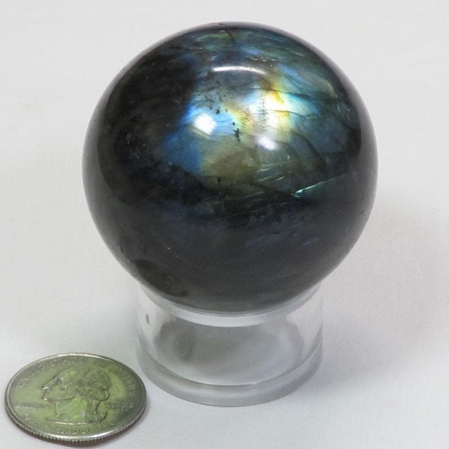 Polished Labradorite Sphere Ball from Madagascar