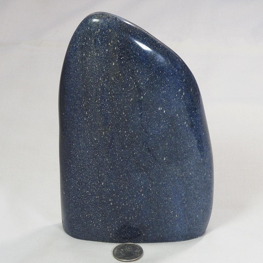 Large Polished Lazulite Free Form from Madagascar