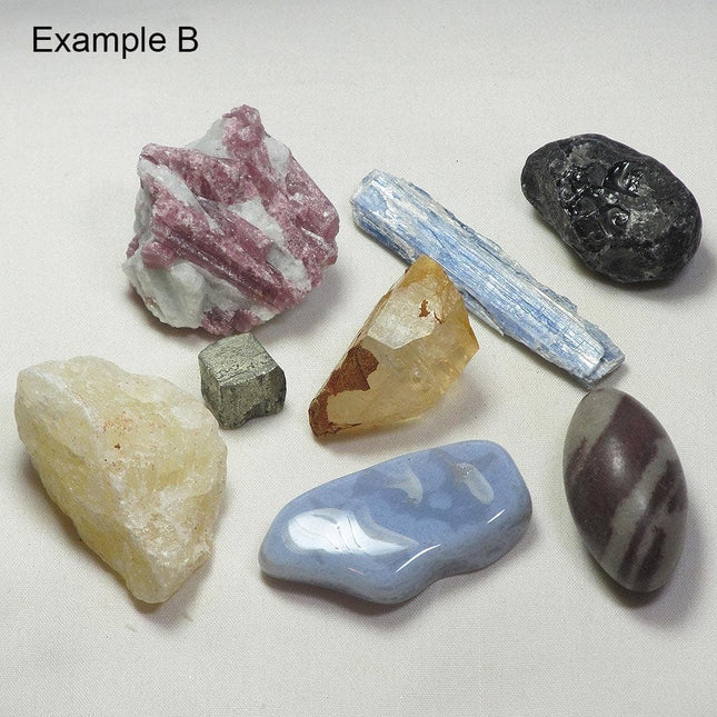 Mystery Boxes of Eight Different Small Stones