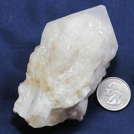 Candle Quartz Crystal Point from Madagascar