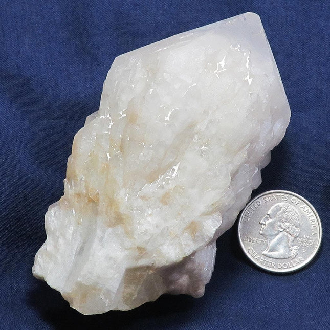 Candle Quartz Crystal Point from Madagascar