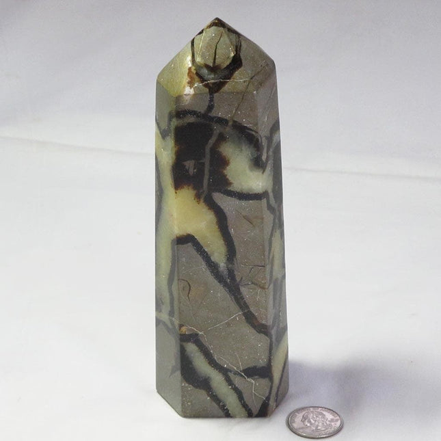 Large Polished Septarian Nodule Generator Point from Madagascar