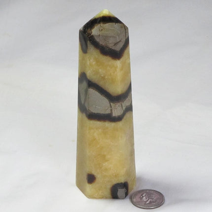 Polished Septarian Nodule Generator Point from Madagascar
