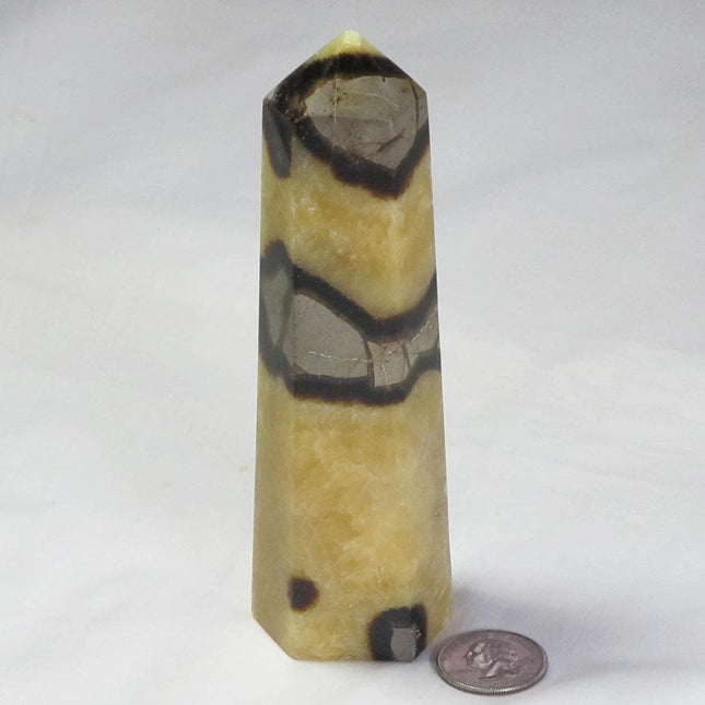 Polished Septarian Nodule Generator Point from Madagascar