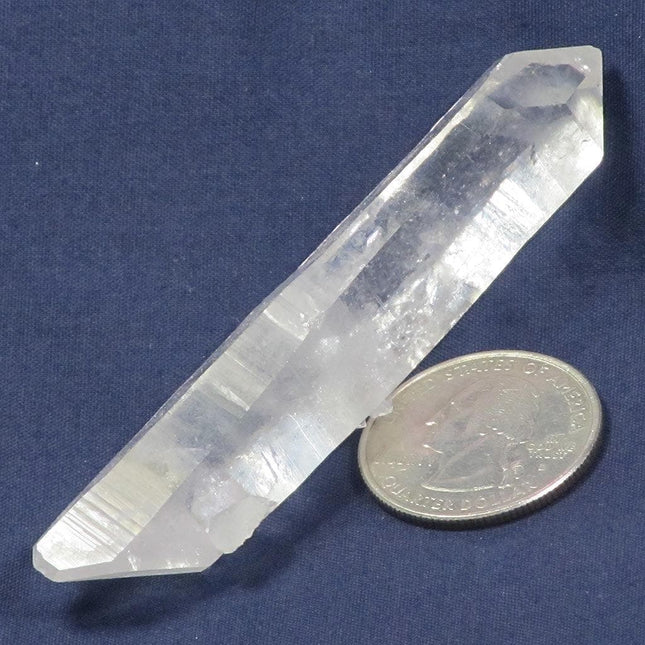 Arkansas Quartz Crystal Double Terminated Point with Penetrator
