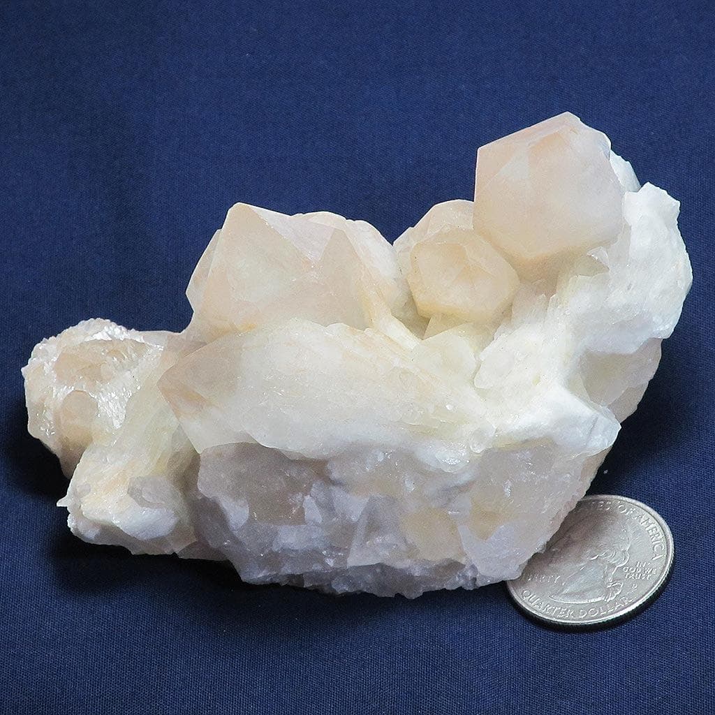 Candle Quartz Crystal Cluster from Madagascar