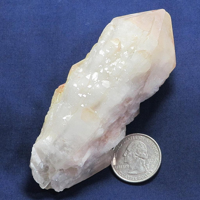 Candle Quartz Crystal Point from Madagascar